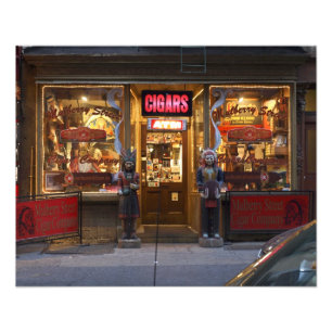 Mulberry Street Cigar Company, Color Foto Afdruk