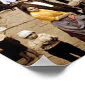 Mulberry Street, New York City, NY 1900 Poster (Hoek)