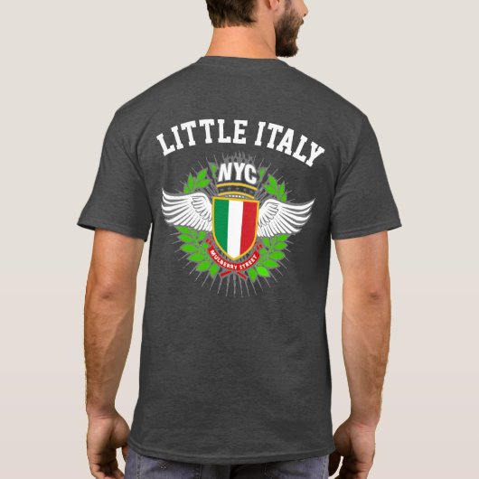 Mulberry Street NYC Little Italy Shirt (Achterkant)