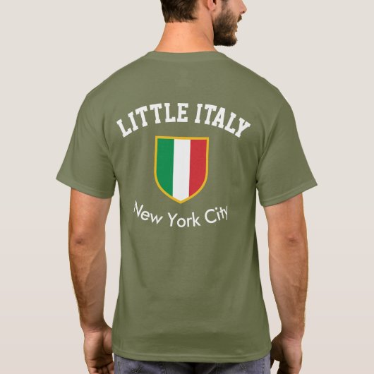 Mulberry Street NYC Little Italy Shirt (Achterkant)