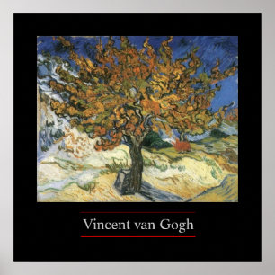 Mulberry Tree door Van Gogh Poster Print