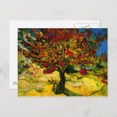 Mulberry Tree Van Gogh Fine Art Briefkaart (Voorkant / Achterkant)