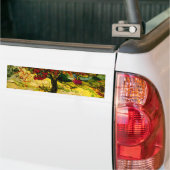 Mulberry Tree Van Gogh Fine Art Bumpersticker (Op Truck)
