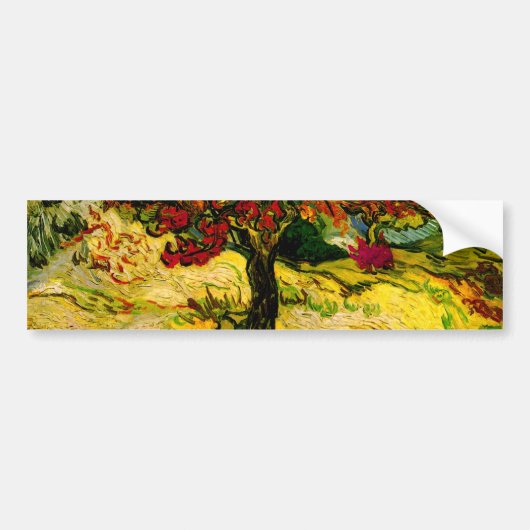 Mulberry Tree Van Gogh Fine Art Bumpersticker (Voorkant)