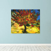 Mulberry Tree Van Gogh Fine Art Canvas Afdruk (Insitu (Houten vloer))