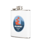 Mulberry Wild and Schilderachtig River, Arkansas Heupfles (Links)