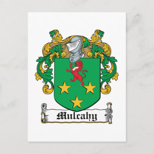 Mulcahy Family Crest Briefkaart