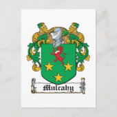 Mulcahy Family Crest Briefkaart (Voorkant)