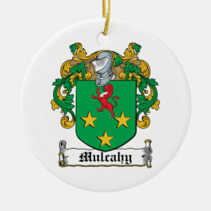 Mulcahy Family Crest Keramisch Ornament