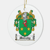 Mulcahy Family Crest Keramisch Ornament (Links)