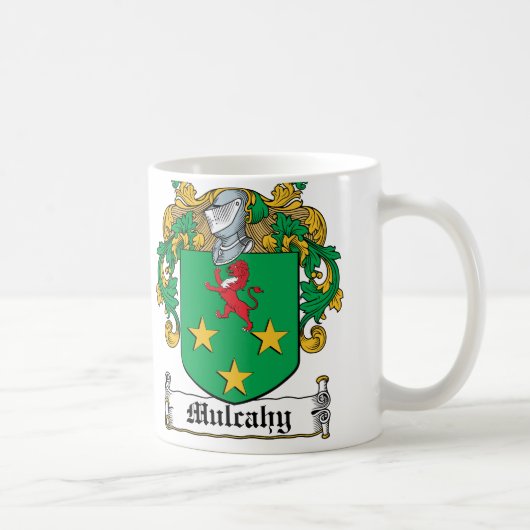 Mulcahy Family Crest Koffiemok (Rechts)