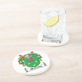 Mulcahy Family Crest Zandsteen Onderzetter (Zijkant)