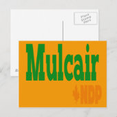 Mulcair NDP Briefkaart (Voorkant / Achterkant)
