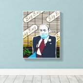 Muldoon-jaren Canvas Afdruk (Insitu (Houten vloer))