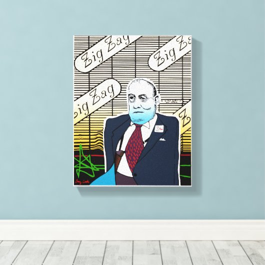 Muldoon-jaren Canvas Afdruk (Insitu (Houten vloer))