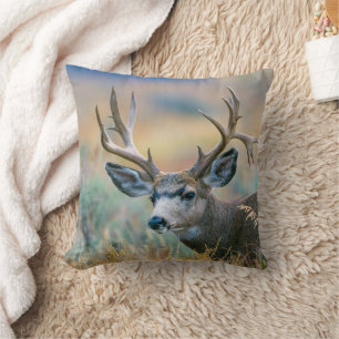 Mule Deer bok Grand Teton National Park Wyoming Kussen