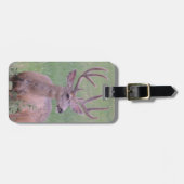 Mule Deer Buck Bagagelabel (Voorkant horizontaal)