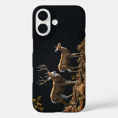 Mule Deer Buck & Doe Case-Mate iPhone Case (Achterkant)
