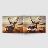 Mule Deer Buck op Prairie Memorial Gastenboek (Volledig)