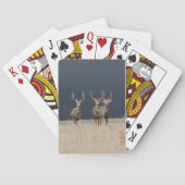 Mule Deer Bucks - fiets speelkaarten (Achterkant)