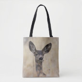 Mule Deer Fawn Tote Bag (Voorkant)