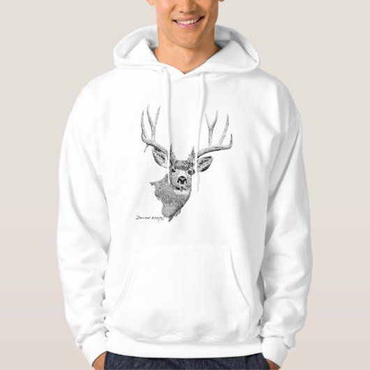 Mule Deer Hoodie (Voorkant)