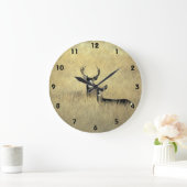 Mule Deer in California Wall Clock Grote Klok (Huis)