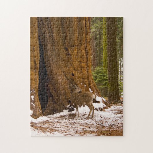 Mule Deer Legpuzzel (Verticaal)