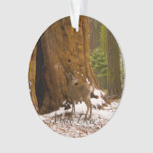 Mule Deer Ornament (voorkant)