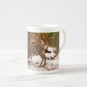 Mule Deer Porselein Kop (Voorkant rechts)