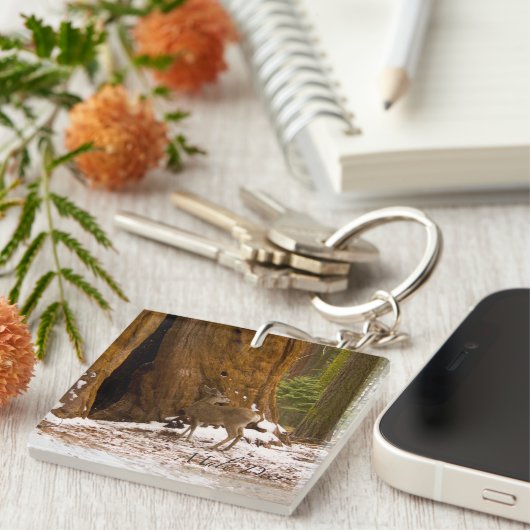 Mule Deer Sleutelhanger (Voorkant Rechts)