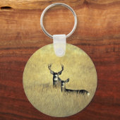 Mule Deer Sleutelhanger (Voorkant)