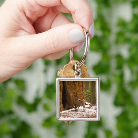 Mule Deer Sleutelhanger (Hand)