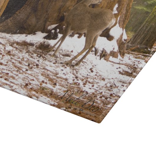 Mule Deer Snijplank (Hoek)