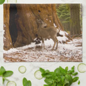 Mule Deer Theedoek (Gevouwen)