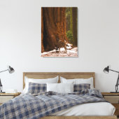 Mule Deer Wrapped Canvas Afdruk (Insitu (Slaapkamer))