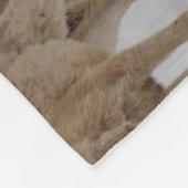 Mule Deer Wyoming Fleece Deken (Hoek)