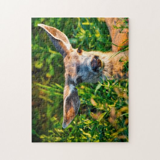 Mule Deer Wyoming . Legpuzzel (Verticaal)