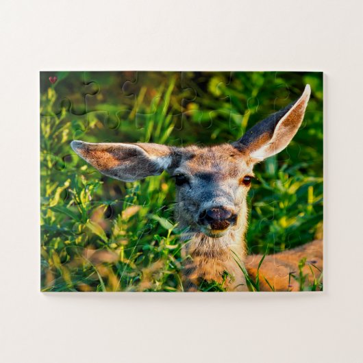 Mule Deer Wyoming Legpuzzel (Horizontaal)