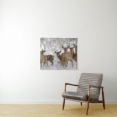 Mule Deer Wyoming Wandkleed (In Situ (horizontaal))