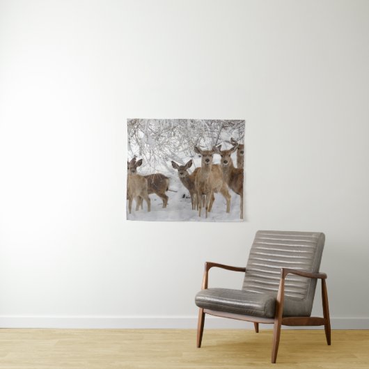 Mule Deer Wyoming Wandkleed (In Situ (horizontaal))