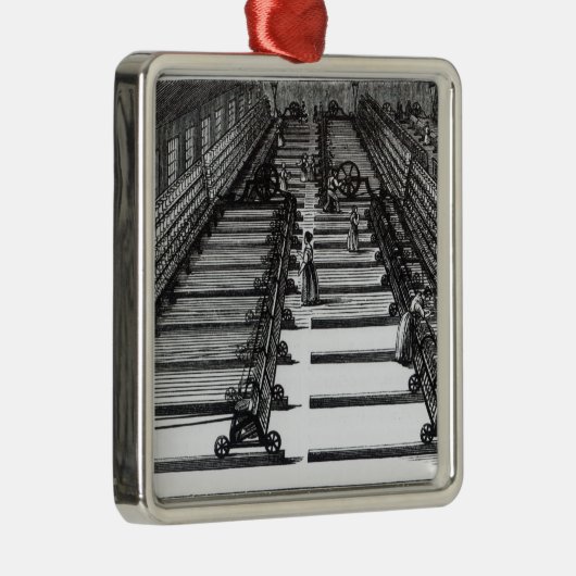 Mule draaien metalen ornament (Rechts)