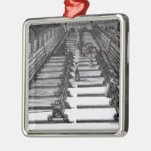 Mule draaien metalen ornament (Links)