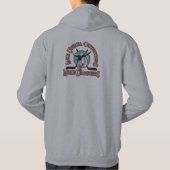 Mule Dragger Hoodie- Gray Hoodie (Achterkant)