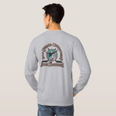 Mule Draggers Long Sleeve T - grijs T-shirt (Achterkant volledig)