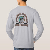 Mule Draggers Long Sleeve T - grijs T-shirt (Achterkant)
