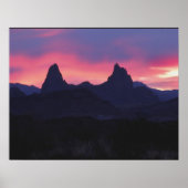 Mule Ears - Big Bend, Texas Poster (Voorkant)