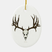 Mule herenschil keramisch ornament (Voorkant)