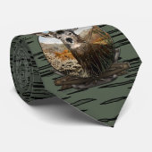 Mule hert op Camouflage Stropdas (Opgerold)