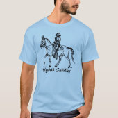 Mule Hybrid Cadillac-ontwerp T-shirt (Voorkant)